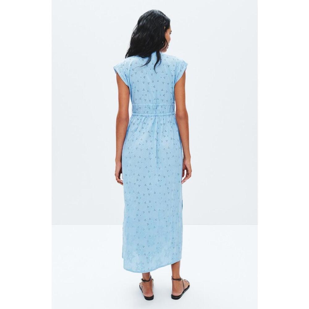 Sitano Blue Fontelina Cover Up Dress Size S As Is Condition - Picture 2 of 8